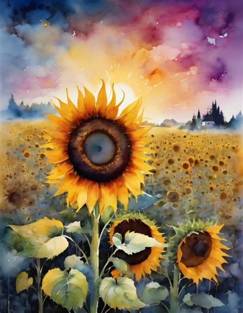sunflowers nature landscape  stock photo public domain pictures