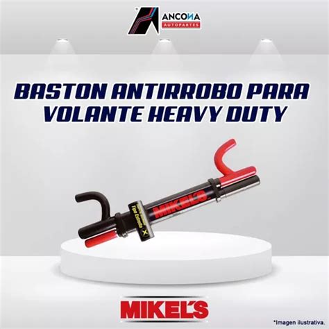 Baston Antirrobo Para Volante Heavy Duty