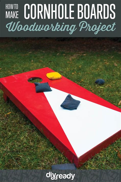 DIY Cornhole Boards For Passing Time In The Summertime