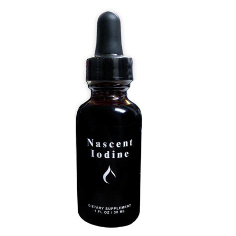 Lls Nascent Iodine Supplement Liquid Iodine Supplement Vitsupp