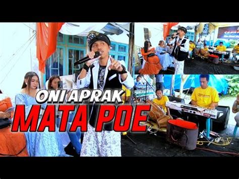 Mata Poe Abiel Jatnika Voc Oni Aprak New Saparakanca Live Kp