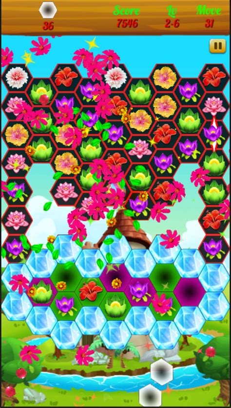 Flower Sweet Blast Match 3 Game Blossom Garden Apk For Android Download