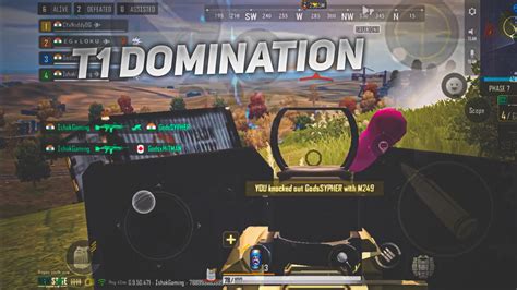 Domination T1 Lobby In PUBG New State NEWSTATEMOBILE