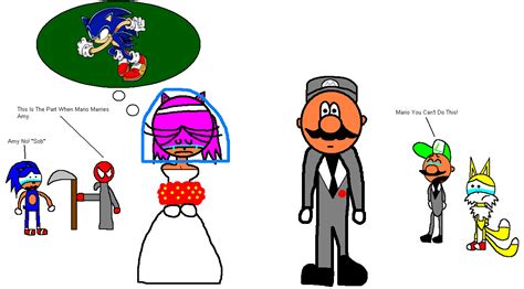 Mario And Amy's Wedding by sc1614 on DeviantArt