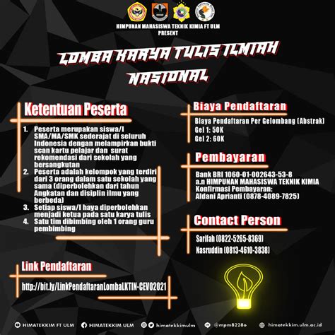 Lomba Karya Tulis Ilmiah Nasional Selamat Datang Di Website Resmi