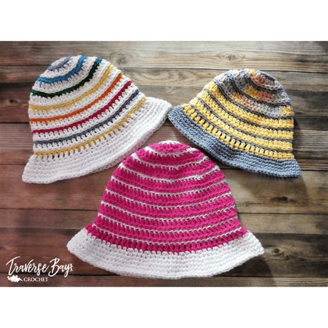 TC Crochet Sun Hat - Traversebaycrochet.com