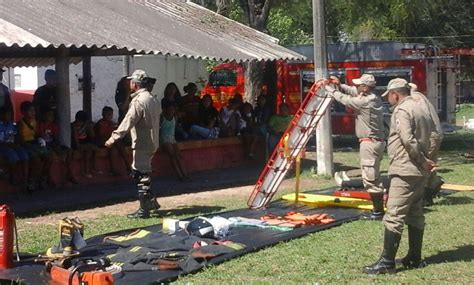 Corpo de Bombeiros Militar em Corumbá realiza palestra educativa em