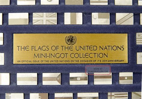 Sterling Silver Flags Of The United Nations By Franklin