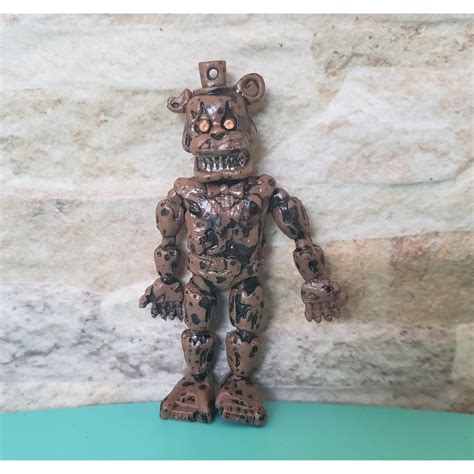 Lindo Boneco Five Nights At Freddy Animatronic Fnaf Nightmare Freddy