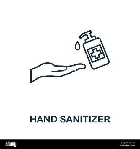 Hand Sanitizer Icon Simple Element From New Normality Collection