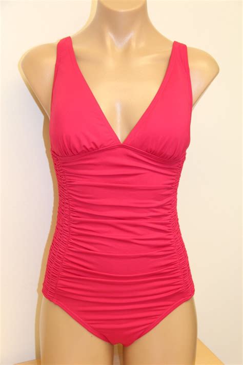 New Captiva Swimsuit Bikini One Piece Sz S Pink Rose EBay