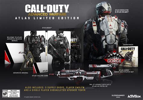 Call Of Duty Advanced Warfare Limited Editions Announced Gematsu