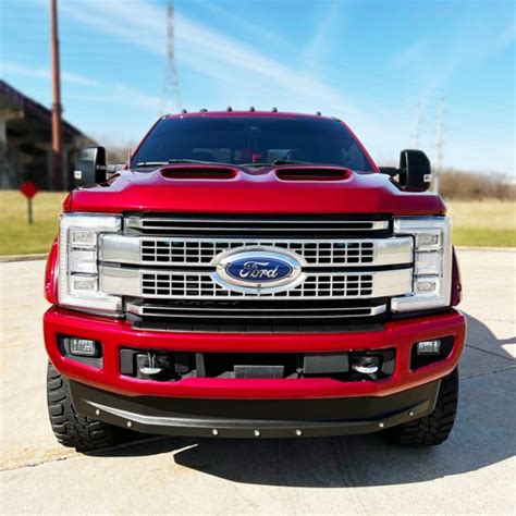 Hoods Ford F 250 Painted Functional Ram Air Hood 2017