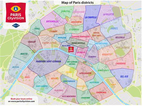 Downloadable map and diagram of Paris – PARISCityVISION - PARISCityVISION