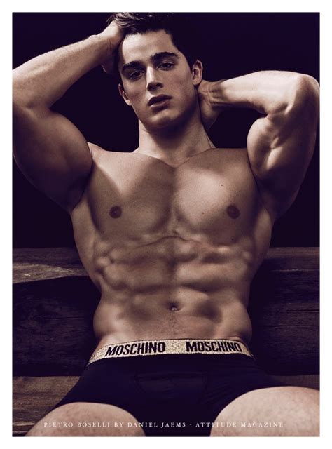 Pietro Boselli Stars In Attitude Underwear Shoot The Fashionisto