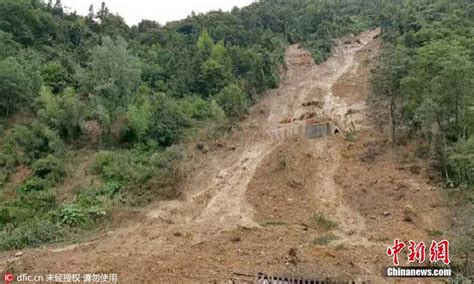 湖南古丈暴雨引發山體滑坡 多棟房屋倒塌交通中斷 中國網