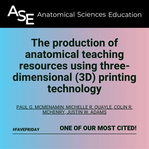 #favefriday | Anatomical Sciences Education