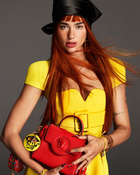 Versace S Fall Winter Campaign Featuring Dua Lipa V Magazine