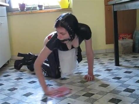 Latex Fetish Maid Dildo Sex In Kitchen XHamster