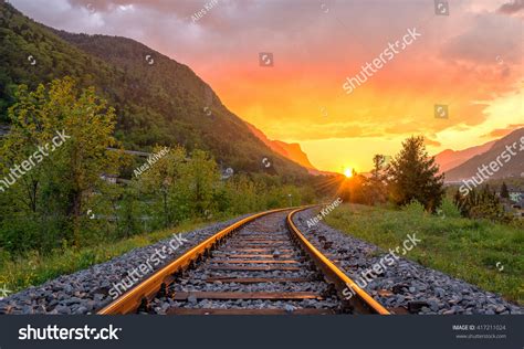 36,020 Railroad tracks beautiful landscape Images, Stock Photos ...