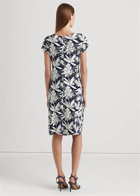 Floral Twist Front Jersey Dress For Women Ralph Lauren® Cl