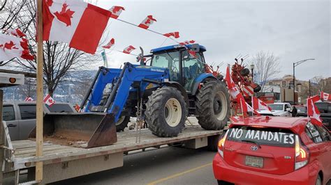 Canadian Freedom Convoy Revolution January Kelowna Bc Youtube