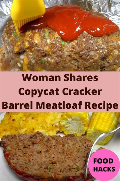 Woman Shares Delicious Copycat Cracker Barrel Meatloaf Recipe Artofit