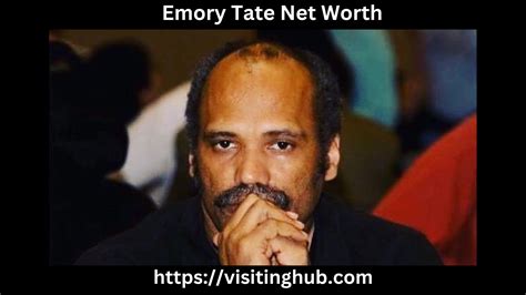 Emory Tate Net Worth 2024 [Age, Height, Education]