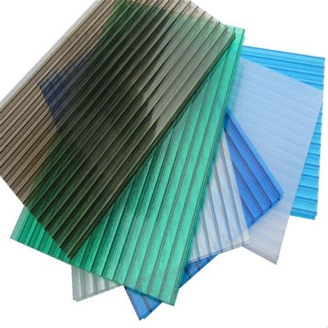 8mm 10mm 12mm 16mm Triple Wall Greenhouse Plastic Roofing Materials