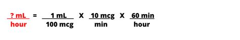 Drug Calculations Continuous Iv Drips Mcg Min Nursingcenter