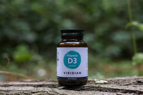 Vitamina D3 Vegană din Licheni 100 Natural și Vegan Viridian