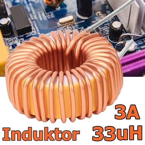 Jual Power Toroid Inductor A Uh Low Dcr Wire Copper Coil Pcb Xl