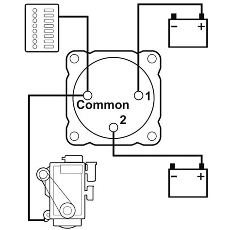 Blue Sea Battery Isolator Wiring Diagram