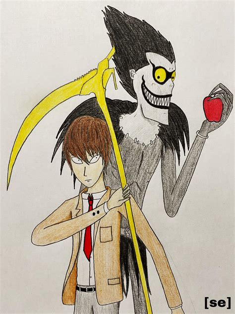 Light Yagami and Ryuk : r/deathnote