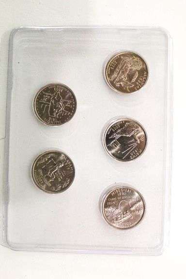 Uncirculated State Quarter Sets 15x And Proof State Quarter Sets