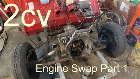 2CV Engine Swap YouTube