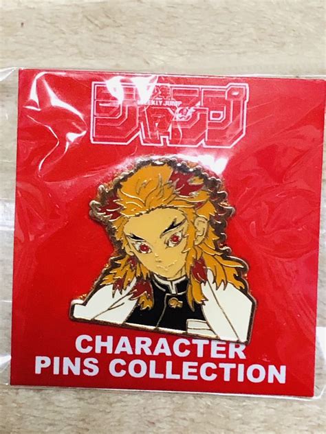 鬼滅の刃 ピンズ Jumpshop限定 ジャンプショップ 鬼滅の刃フェア Character Pins Collection 劇場版 無限列車編 煉獄杏寿郎 煉獄 炎柱 レア コミック、アニメ