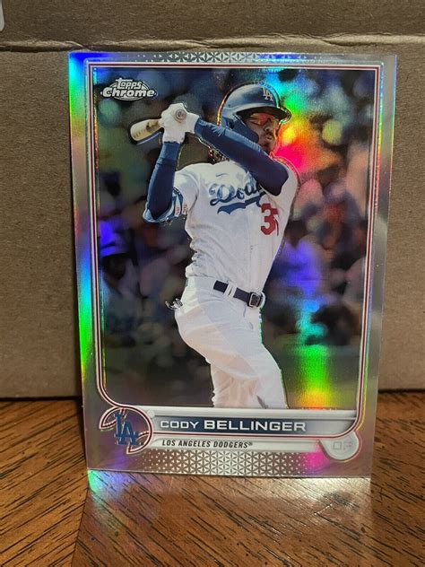 2022 Topps Chrome Los Angeles Dodgers Cody Bellinger Refractor 1164 Ebay