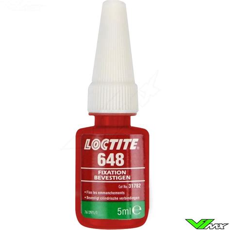 Loctite 648 Retaining Compound High Strength 5ml V1mx