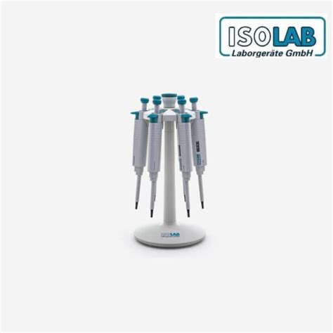 Soporte Carrusel Para Micropipetas 6 Posiciones 360 ISOLAB 006 11 005