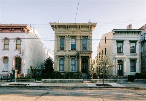 Historic Homes Dayton Street In Cincinnati Editorial Photo Image Of