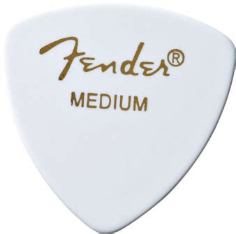 Fender 346 Shape Classic Celluloid Picks White Medium Pena Fiyatı