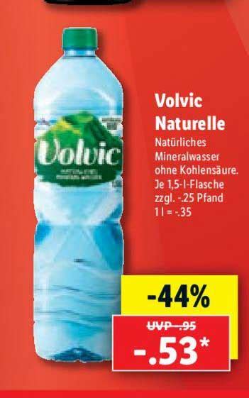 Volvic Naturelle Angebot Bei Lidl Prospekte De