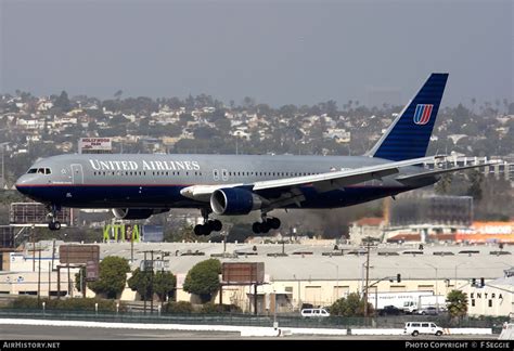 Aircraft Photo Of N Ua Boeing Er United Airlines