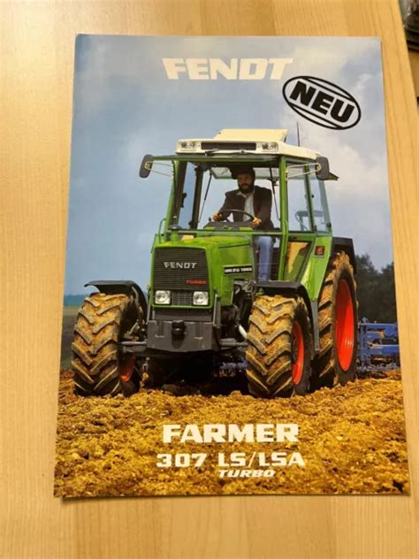 Prospekt Fendt Farmer Ls Lsa Turbo Broch Re Werbung Schlepper