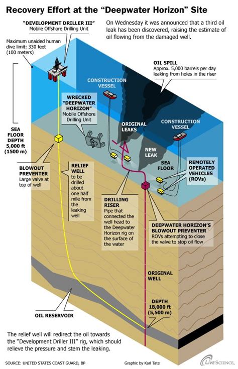 Deepwater Horizon Oil Spill Diagram