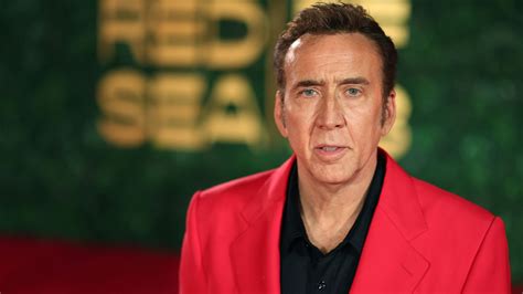 Nicolas Cage Schauspieler Spricht über Karriereende