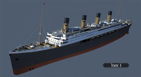 Titanic Ii Replica Of Ship Full Steam Ahead As Design Being