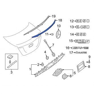 Mercedes Car Replacement Trunk Lids Parts Carid