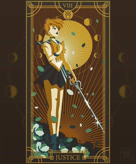 Pin de Tannia Arnés en sailor tarot Arte de carta tarot Fondo de